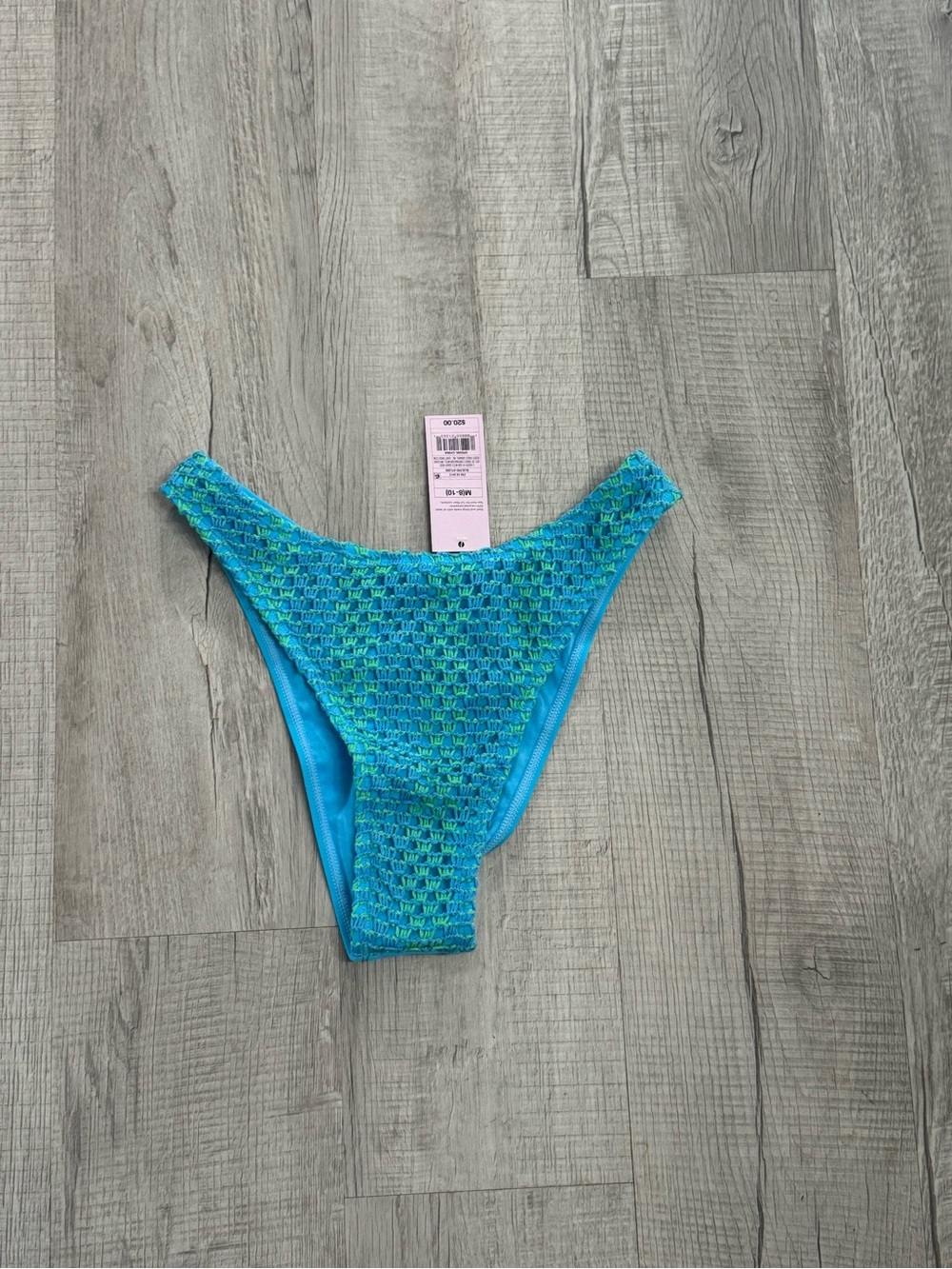 wild fable Blue Green Textured Bikini Bottom